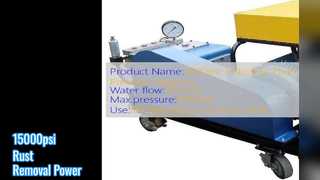 Dérouillage du nettoyeur haute pression 15 000 psi