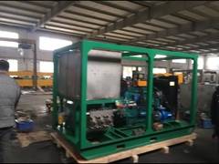 Sableuse à haute pression de l'eau