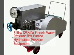 l'essai de pression électrique de l'eau de 5.5kw 125MPa pompe l'équipement sous pression hydrostatique