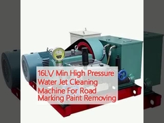 16L/ La machine de nettoyage de Min High Pressure Water Jet pour marquage routier peignent l'élimination