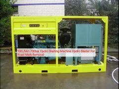 100L/Min 700bar Hydro Blasting Machine Hydro Blaster pour le retrait des marques routières