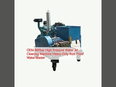 Sableuse à haute pression de l'eau de preuve de rouille de Jet Cleaning Machine Heavy Duty de l'eau d'OEM 800bar