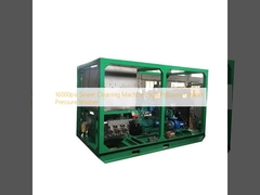 16000psi Machine de nettoyage d' égout à haute pression Nettoyeur à haute pression Laveuse à pression