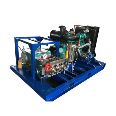 75 kW Hydro Blaster Laveuse sous pression Rust Oxide Hydro Blasting Machine