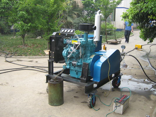 commande de moteur diesel de joint de pression de jet d'eau de machine de sableuse de l'eau de la barre 30kw 1000