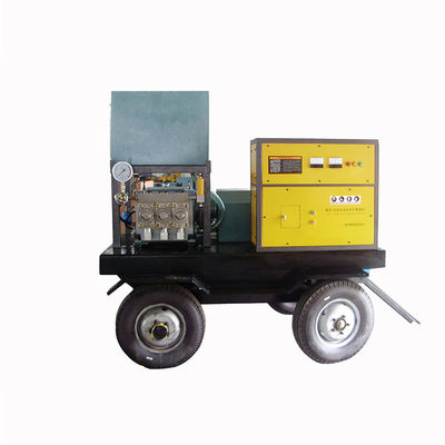 600bar 75kw Chariot de nettoyage haute pression machine à nettoyer à jet d'eau haute pression