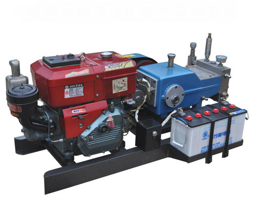 750bar Hydro Blaster à haute pression Hydro Blasting Machine avec moteur diesel