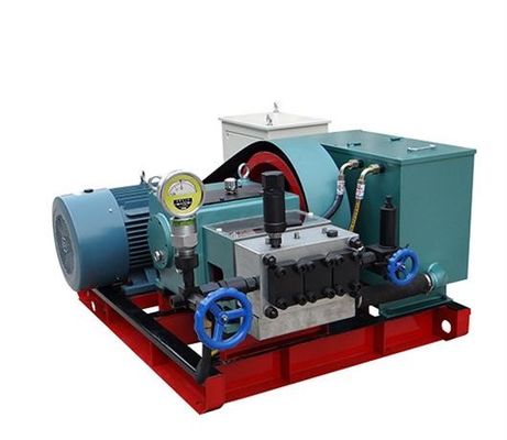 22kw 100MPa a motorisé la pompe hydraulique d'essai de pression de pompe d'essai de chaudière pour la tête de puits