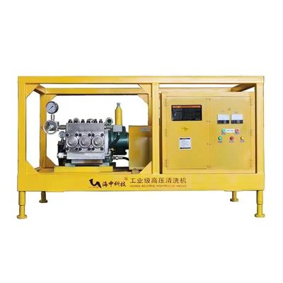 Machine de nettoyage à jet d'eau industrielle à haute pression