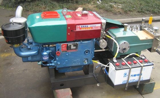 7.5kw machine de nettoyage à jet d'eau industrielle pression de travail réglable