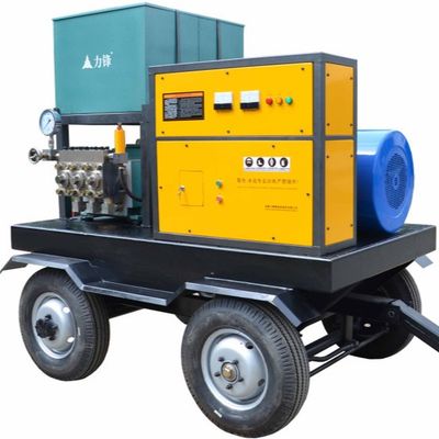 Tuyaux industriels d'échangeurs de Jet Cleaning Machine For Heat de l'eau de sableuse de l'eau