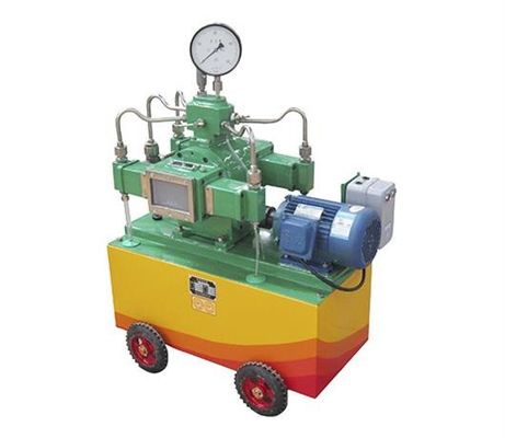 pompe hydraulique électrique d'essai de 1.1kw 40MPa pour l'appareil de contrôle de pompe de pression de l'eau de tubes