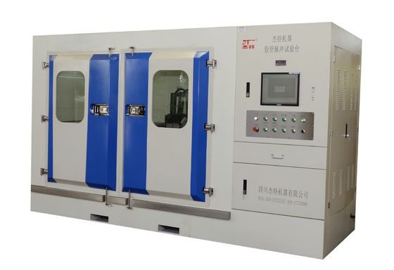 Banc d'essai hydraulique de tuyau de machine d'essai de pression d'impulsion d'ISO9001 125MPa