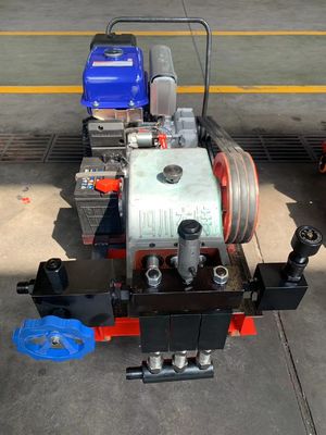 la pompe d'essai de pression de l'eau 400bar pour le bateau d'oléoducs canalise la pression