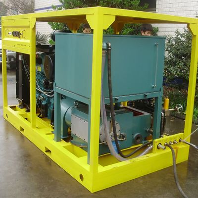 Equipement de soufflage hydraulique de 90 kW à 1500 bar